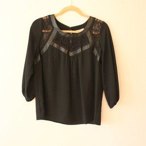 Stitch Fix - Size Small Black Blouse